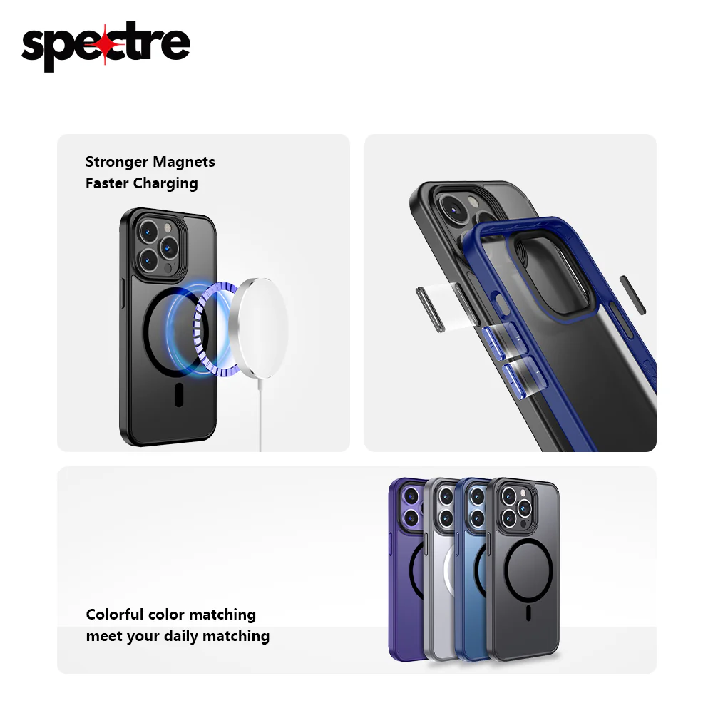 Stealth Case For iPhone 15 Pro Max (Natural Titanium)