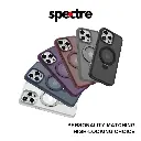 Stealth Case For iPhone 15 Pro With Kick Stand (Black)