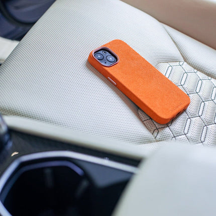 iPhone 13 Pro Max - Alcantara Case - Orange