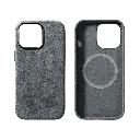 iPhone 15 Pro - Alcantara Case - Nardo Gray