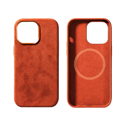 iPhone 14 Pro - Alcantara Case - Orange