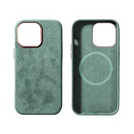 iPhone 14 Pro - Alcantara Case - Cyan
