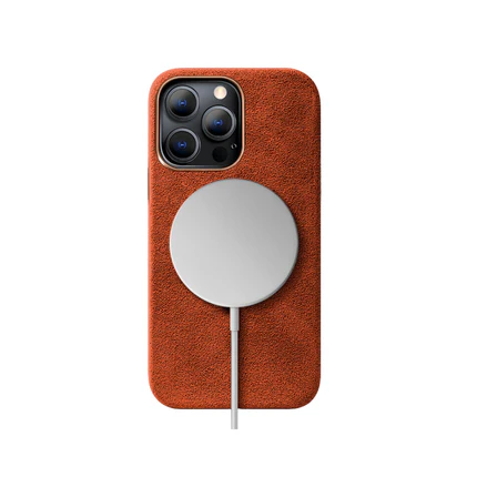 iPhone 13 Pro Max - Alcantara Case - Orange