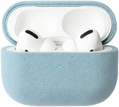 AirPod Pro - Alcantara Case - Cyan