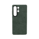Samsung Galaxy 25 Ultra - Alcantara Case - Green