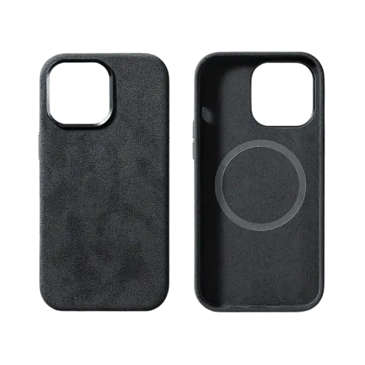 [MC-BLKIP14P-SPC] iPhone 14 Pro - Alcantara Case - Space Grey