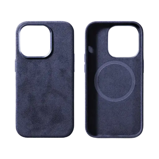 [IP15P-PB] iPhone 15 Pro - Alcantara Case- Midnight Purple