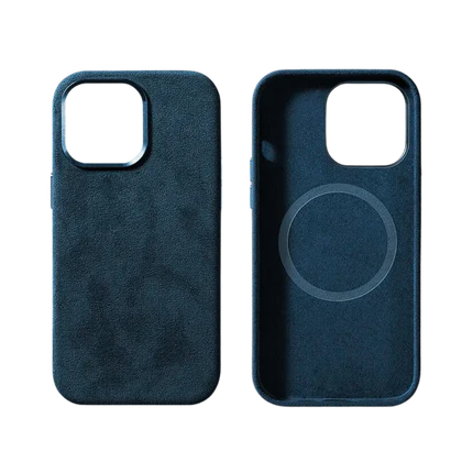 [MC-SBLIP14PM-SPC] iPhone 14 Pro Max - Alcantara Case - Sea Blue