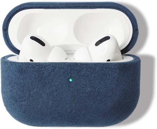 [AC-SBLPRO-SPC] AirPod Pro - Alcantara Case - Sea Blue