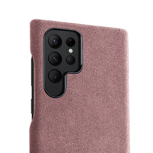 [MC-PNKSMG23U-SPC] Samsung S23 Ultra - Alcantara Case - Pink