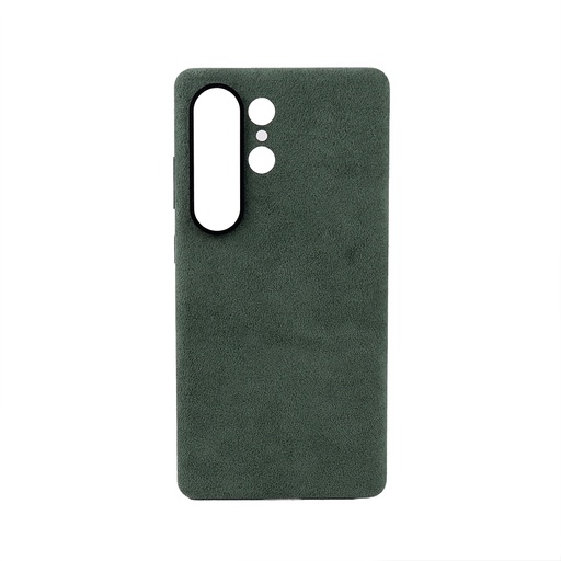 [ALC-GS25U-DG] Samsung Galaxy 25 Ultra - Alcantara Case - Green